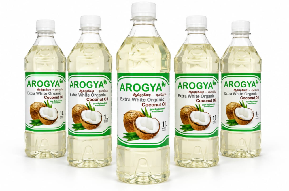 Arogya Extra White Organic Coconut Oil